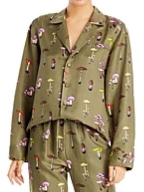 THE BRIGHT SIDE Mushroom leisure top- Unisex size M